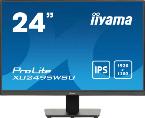 iiyama ProLite XU2495WSU-B7 écran plat de PC 61 cm (24") 1920 x 1200 pixels 4K Ultra HD LED Noir