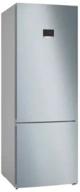 Bosch Serie 4 KGN56XLEB réfrigérateur-congélateur Pose libre 508 L E Acier inoxydable