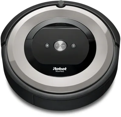 Roomba E6 robot aspirateur 0,45 L Sans sac Noir, Argent