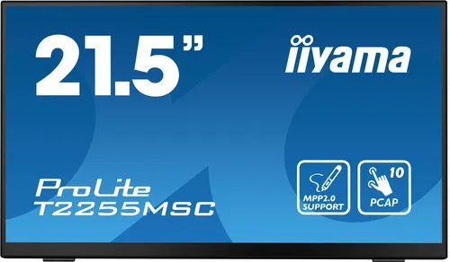 iiyama ProLite T2255MSC-B1 écran plat de PC 54,6 cm (21.5") 1920 x 1080 pixels Full HD LCD Écran tactile Noir