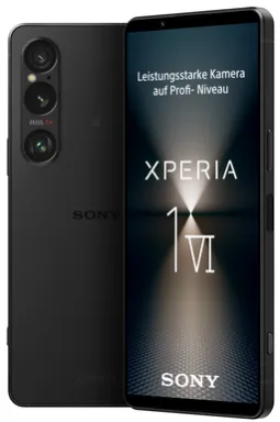 Sony Xperia 1 VI 5G 16,5 cm (6.5") Double SIM Android 14 USB Type-C 12 Go 256 Go 5000 mAh Noir