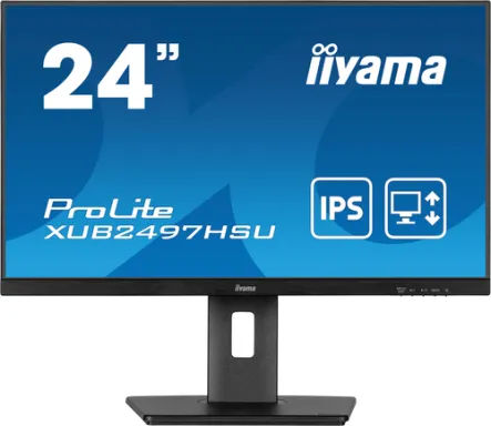 iiyama XUB2497HSU-B2 écran plat de PC 60,5 cm (23.8") 1920 x 1080 pixels Full HD LED Noir