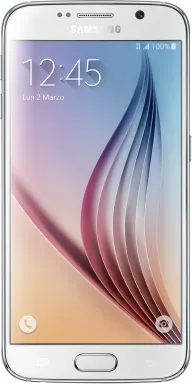 Samsung Galaxy S6 SM-G920F 12,9 cm (5.1") SIM unique Android 5.0 4G Micro-USB 3 Go 64 Go 2550 mAh Blanc