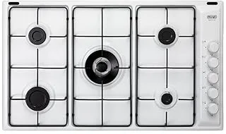 De’Longhi FLB 59 DD plaque Blanc Intégré 86 cm Gaz 5 zone(s)