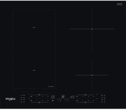 Whirlpool WL B1160 BF Noir Intégré 59 cm Plaque avec zone à induction 4 zone(s)