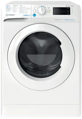 Indesit BDE 86435 WV FR machine à laver avec sèche linge Pose libre Charge avant Blanc D