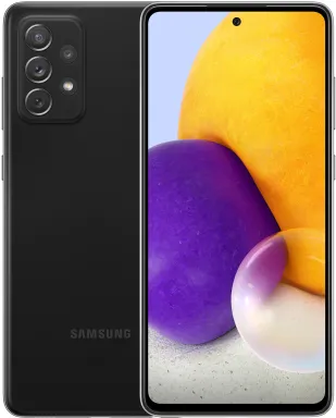 Samsung Galaxy A72 4G SM-A725F 17 cm (6.7") Double SIM Android 11 USB Type-C 8 Go 256 Go 5000 mAh Noir