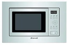 Brandt BMS6112X micro-onde Intégré Micro-onde simple 17 L 1050 W Acier inoxydable