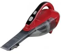 Black & Decker DVJ315B aspirateur de table Rouge, Titane Sans sac