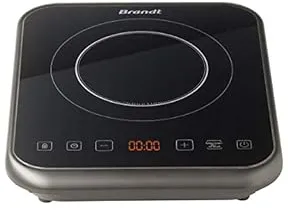 Brandt TI1FSOFT plaque Noir Comptoir Plaque avec zone à induction 1 zone(s)