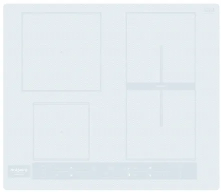 Hotpoint HB 8460B NE/W Blanc Intégré 59 cm Plaque avec zone à induction 4 zone(s)