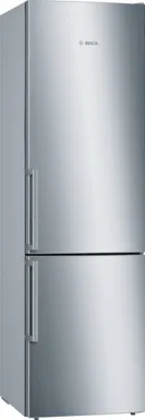 Bosch Serie 6 KGE398IBP réfrigérateur-congélateur Pose libre 343 L B Acier inoxydable
