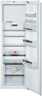 Bosch Serie 6 KIL82SDE0 frigo combine Intégré 284 L E Blanc
