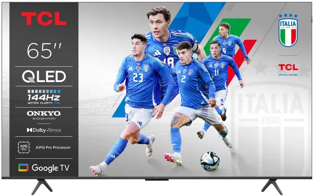 TCL P8K 65P8K TV 165,1 cm (65") 4K Ultra HD Smart TV Wifi Métallique 350 cd/m²