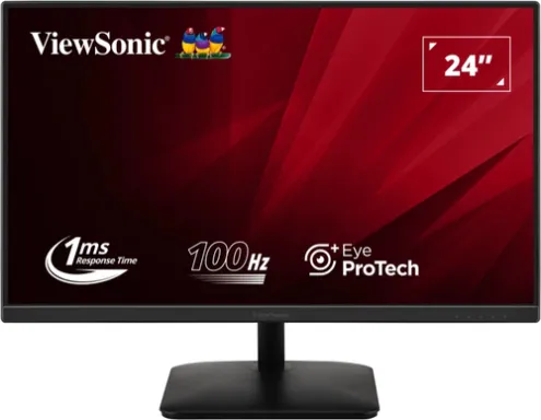 Viewsonic VA2408-MHDB écran plat de PC 61 cm (24") 1920 x 1080 pixels Full HD LED Noir