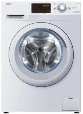Haier HWD80-BP14636NFR machine à laver avec sèche linge Pose libre Charge avant Blanc E