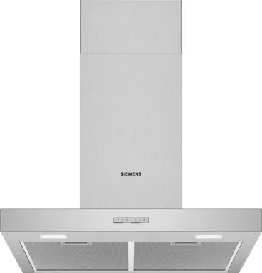 Siemens iQ100 LC64BBC50 hotte Montée au mur Acier inoxydable 340 m³/h D