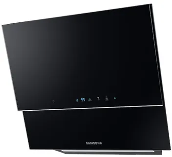 Samsung NK24N9804VB/UR Montée au mur Noir 737 m³/h A+