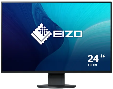 EIZO FlexScan EV2456-BK LED display 61,2 cm (24.1") 1920 x 1200 pixels WUXGA Noir