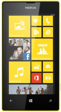 Nokia Lumia 520 10,2 cm (4") SIM unique Windows Phone 8 3G Micro-USB B 0,5 Go 8 Go 1430 mAh Jaune