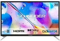 ​SCHNEIDER CONSUMER SC-LED32SC120H TV 81,3 cm (32") HD Noir