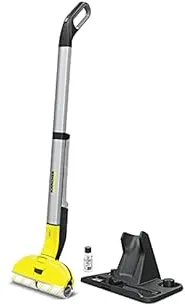 Kärcher FC 3 Cordless Electric broom Batterie Humide Sans sac Noir, Argent, Jaune