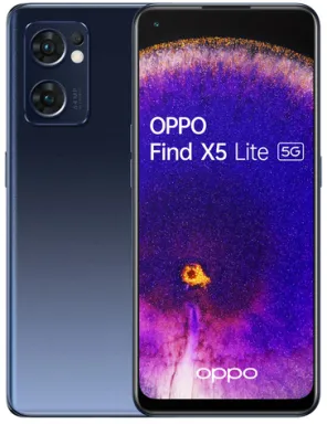 OPPO Find X5 Lite 16,3 cm (6.43") Double SIM Android 12 5G USB Type-C 8 Go 256 Go 4500 mAh Noir