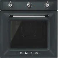 Smeg Victoria SF69M3TNO four 70 L A Noir