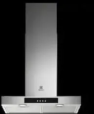 Electrolux EFTD26X hotte Montée au mur Acier inoxydable 600 m³/h C