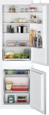 Siemens iQ100 KI86VNSE0 réfrigérateur-congélateur Intégré 267 L E Blanc