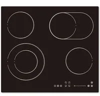 Bomann EBK 957.1 Noir Intégré 60 cm Céramique 4 zone(s)