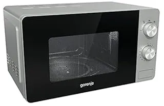 Gorenje MO20E1S Sur toute la gamme Micro-onde simple 20 L 800 W Noir, Acier inoxydable