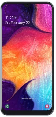 Samsung Galaxy A50 SM-A505F 16,3 cm (6.4") Double SIM 4G USB Type-C 4 Go 128 Go 4000 mAh Blanc