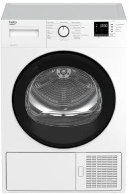 Beko SLP94BW sèche-linge Pose libre Charge avant 9 kg A++ Blanc