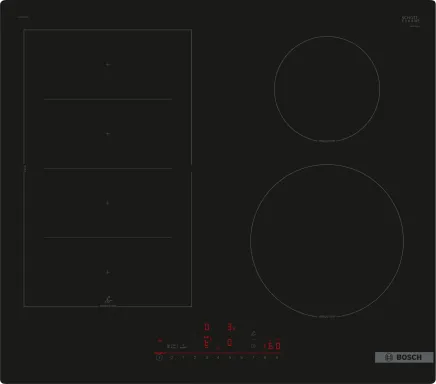 Bosch Serie 6 PIX61RHC1E plaque Noir Intégré 60 cm Plaque avec zone à induction 4 zone(s)