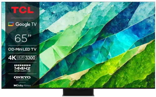 TCL C855 65C855 TV 165,1 cm (65") 4K Ultra HD Smart TV Wifi Noir 3500 cd/m²