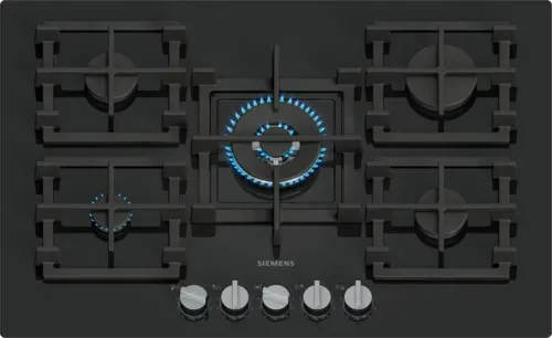 Siemens iQ500 EP7A6QI40 plaque Noir Intégré 75 cm Gaz 5 zone(s)