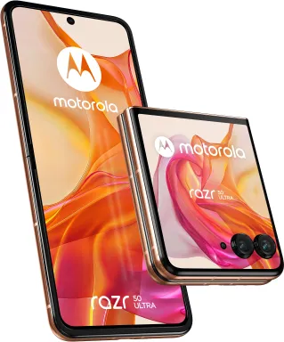 Motorola razr 50 ultra 17,5 cm (6.9") Double SIM Android 14 5G USB Type-C 12 Go 512 Go 4000 mAh Pêche