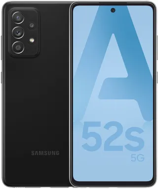 Samsung Galaxy A52s 5G SM-A528B 16,5 cm (6.5") Double SIM Android 11 USB Type-C 8 Go 256 Go 4500 mAh Noir