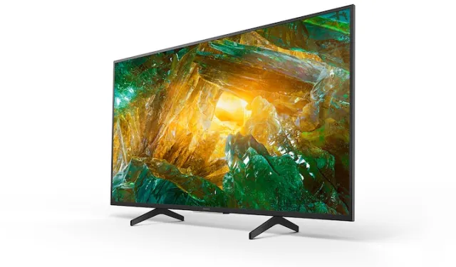 Sony KE-65XH8096 165,1 cm (65") 4K Ultra HD Smart TV Wifi Noir