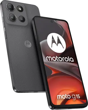 Motorola moto g15 17,1 cm (6.72") Double SIM Android 15 4G USB Type-C 4 Go 128 Go 5200 mAh Gris