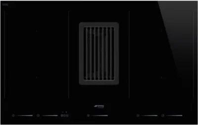 Smeg Universal HOBD682D1 plaque Noir Intégré 80 cm Plaque avec zone à induction 4 zone(s)