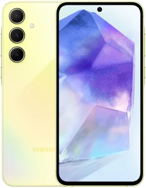 Samsung Galaxy A55 5G 16,8 cm (6.6") Double SIM hybride Android 14 USB Type-C 8 Go 256 Go 5000 mAh Jaune
