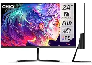 CHiQ 24F650 écran plat de PC 60,5 cm (23.8") 1920 x 1080 pixels Full HD LCD Noir