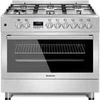 Ravanson KWGE-K90-6 TOP CHEF four et cuisinière Electrique Gaz Acier inoxydable B