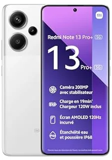 Xiaomi Redmi Note 13 Pro+ 16,9 cm (6.67") Double SIM 5G USB Type-C 8 Go 256 Go 5000 mAh Blanc