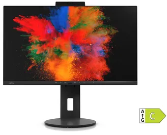 Fujitsu Displays P2410 TS écran plat de PC 60,5 cm (23.8") 1920 x 1080 pixels Full HD LED Noir