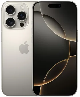 Apple iPhone 16 Pro 16 cm (6.3") Double SIM iOS 18 5G USB Type-C 128 Go Titane
