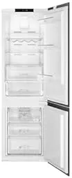 Smeg C8174TNE réfrigérateur-congélateur Intégré 254 L E Blanc