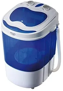 Adler AD 8051 machine à laver Charge par dessus 3 kg Bleu, Blanc
